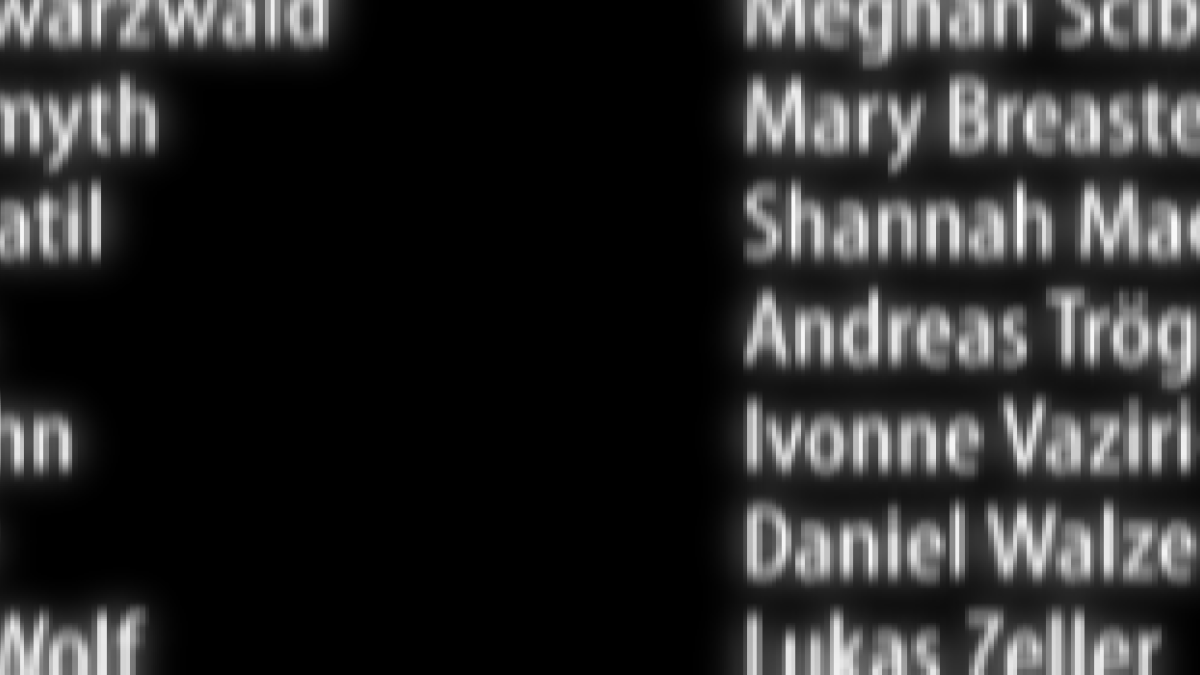 Im Abspann von Asternauts - Ich